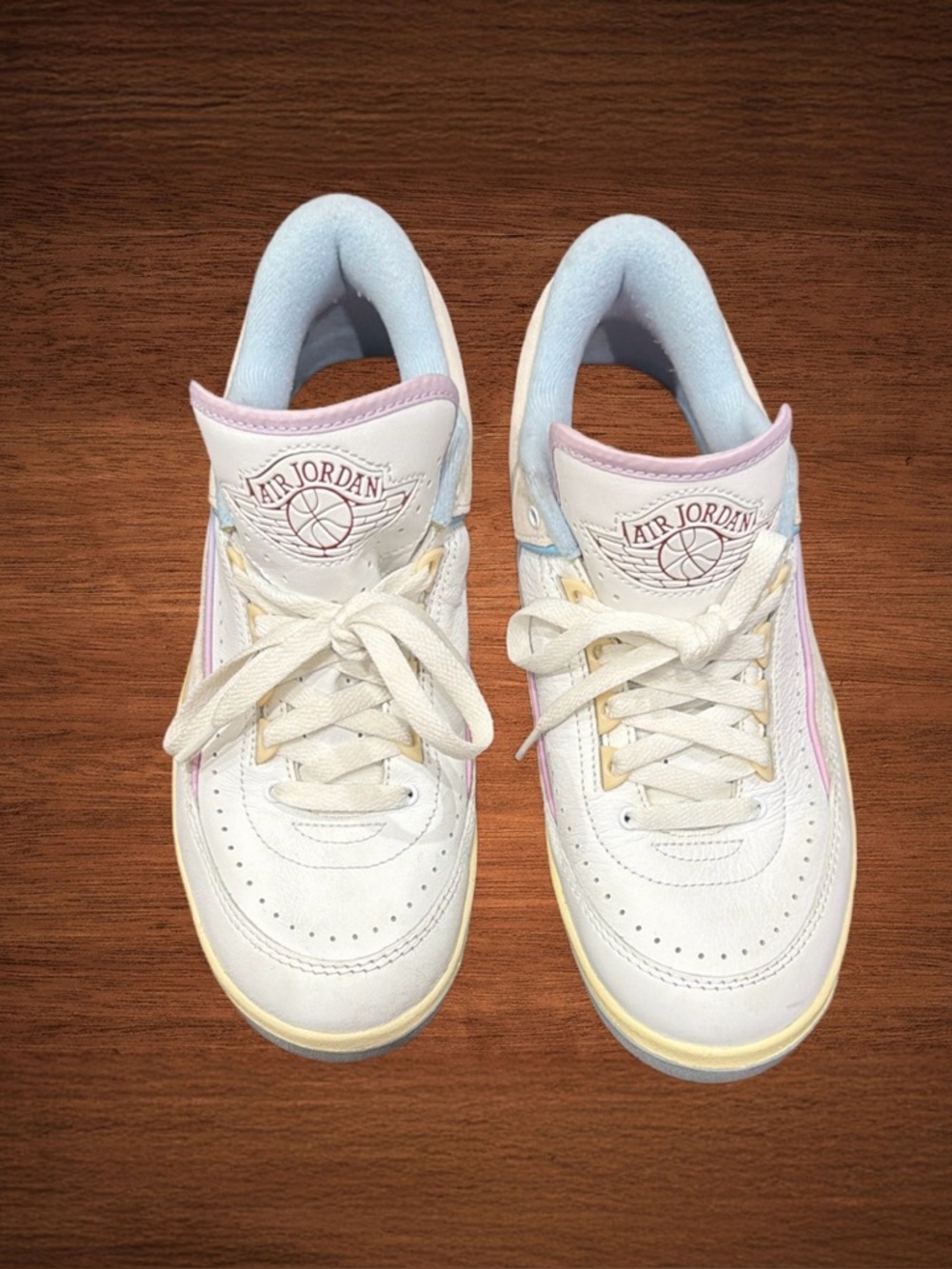 NIKE AIR JORDAN SUMMER WHITE/ICE BLUE SNEAKER SIZE 10.